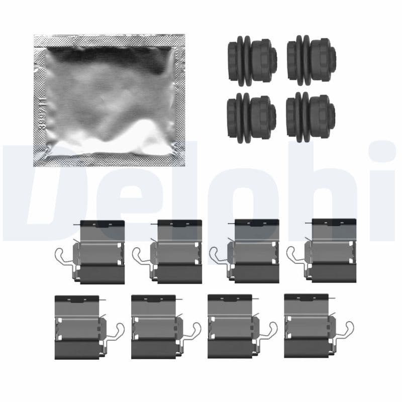 Set accesorii, placute frana DELPHI LX0787