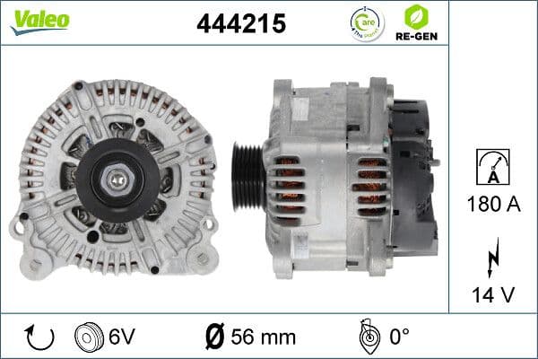 Generator / Alternator VALEO 444215
