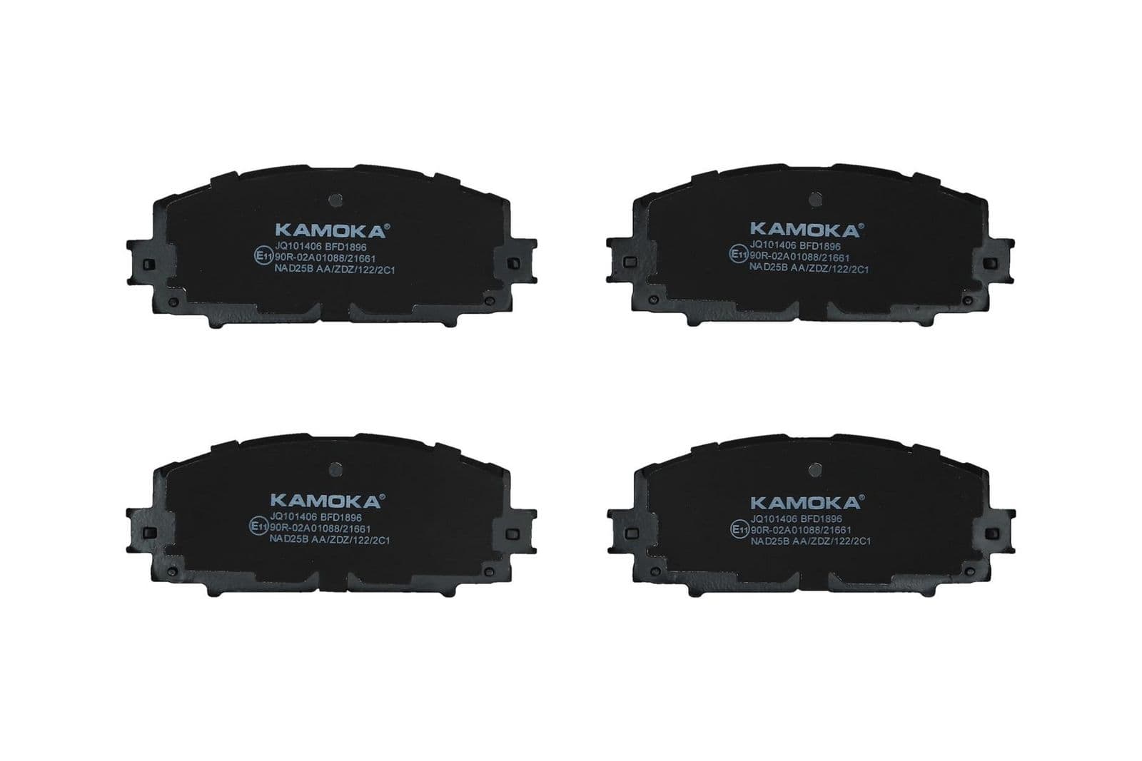 set placute frana,frana disc KAMOKA JQ101406