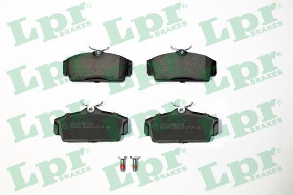 set placute frana,frana disc LPR 05P706