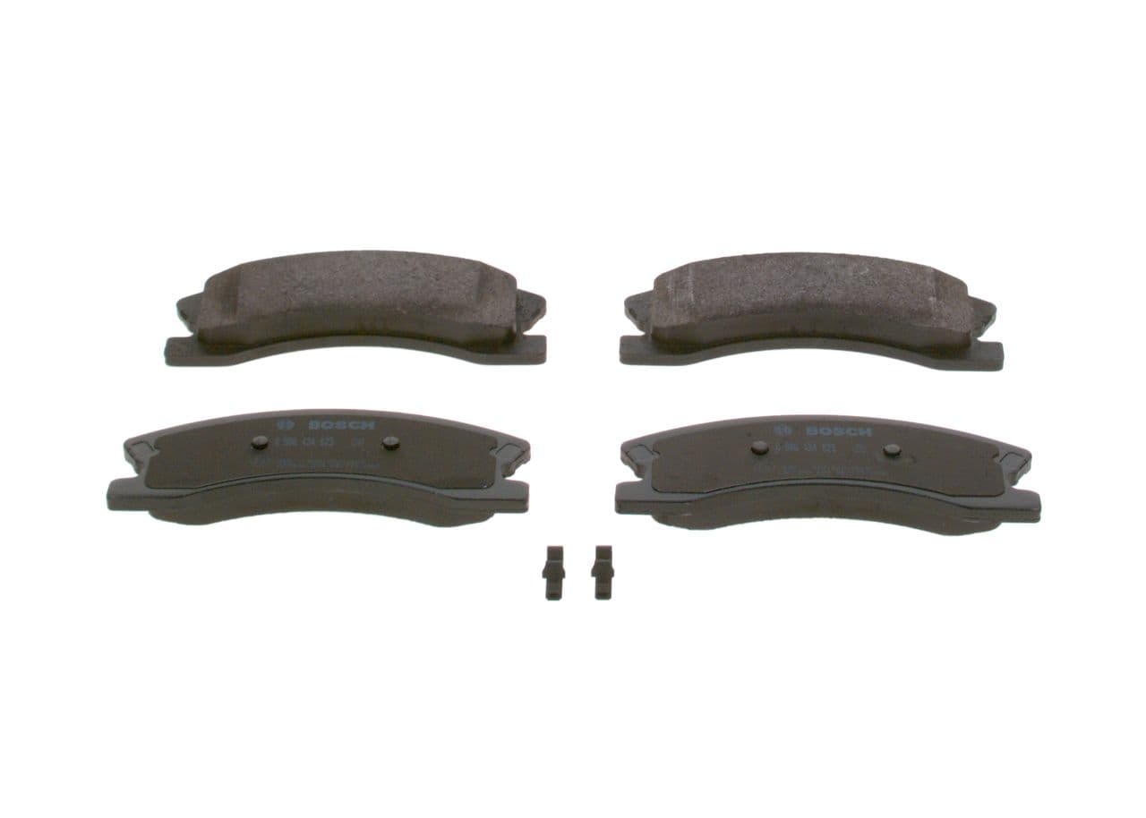 set placute frana,frana disc BOSCH 0 986 424 823