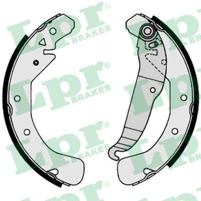 Set saboti frana LPR 07200