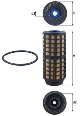 filtru combustibil MAHLE KX 399D