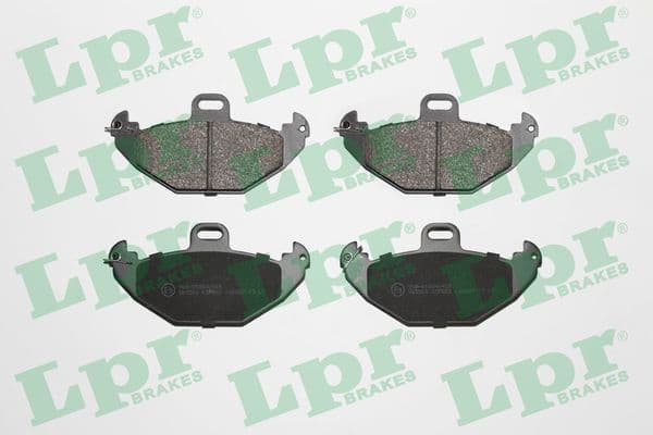 set placute frana,frana disc LPR 05P883