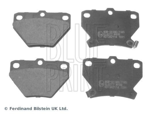 set placute frana,frana disc BLUE PRINT ADT342114