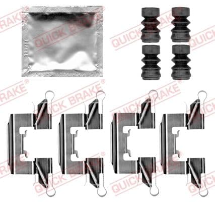 Set accesorii, placute frana QUICK BRAKE 109-0139