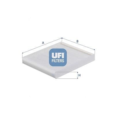 Filtru, aer habitaclu UFI 53.588.00