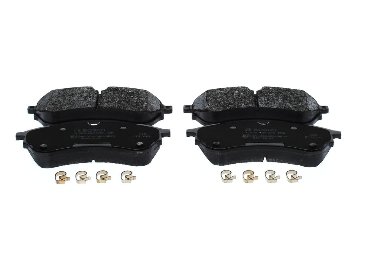 set placute frana,frana disc BOSCH 0 986 424 929