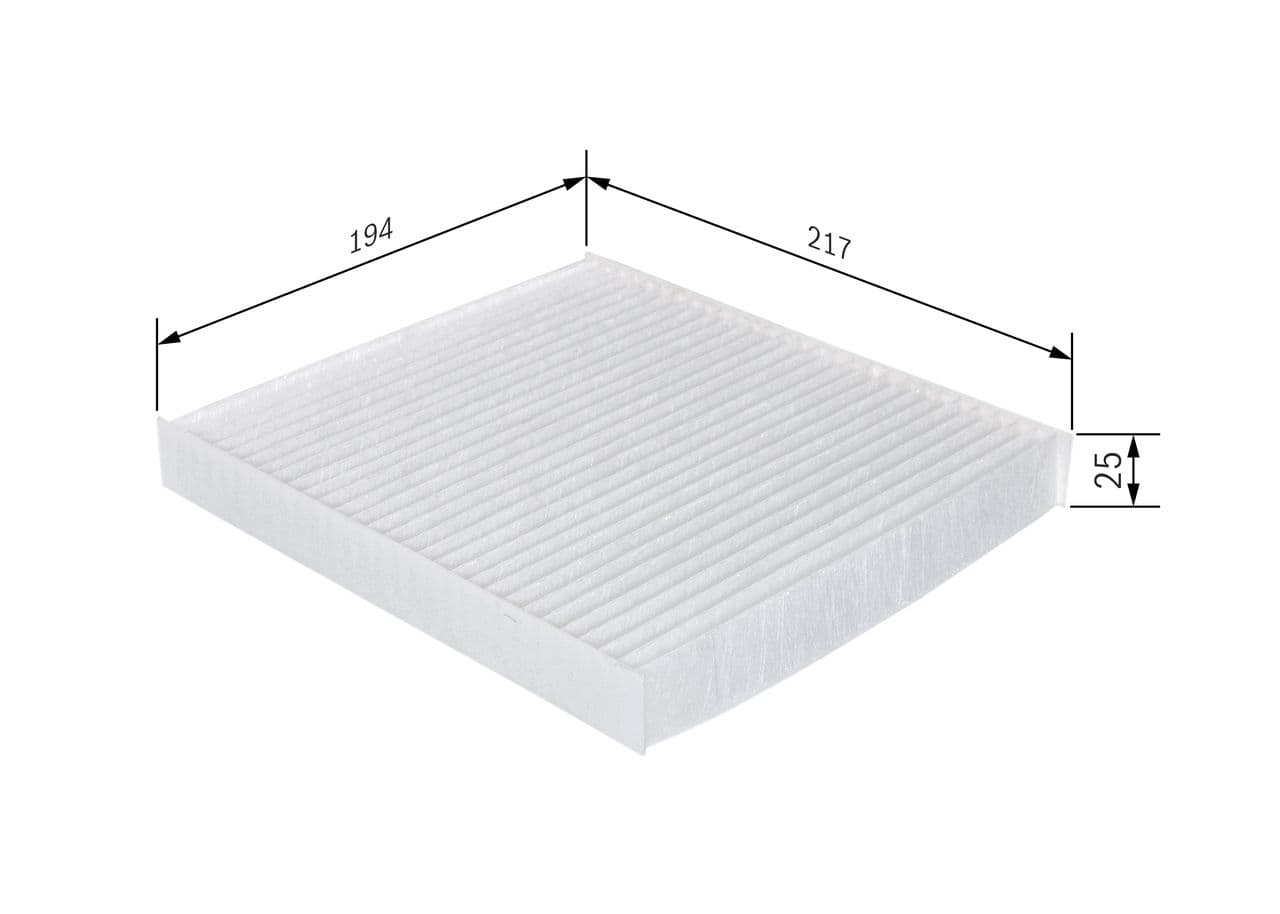 Filtru, aer habitaclu BOSCH 1 987 432 273