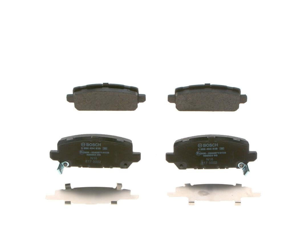 set placute frana,frana disc BOSCH 0 986 494 838