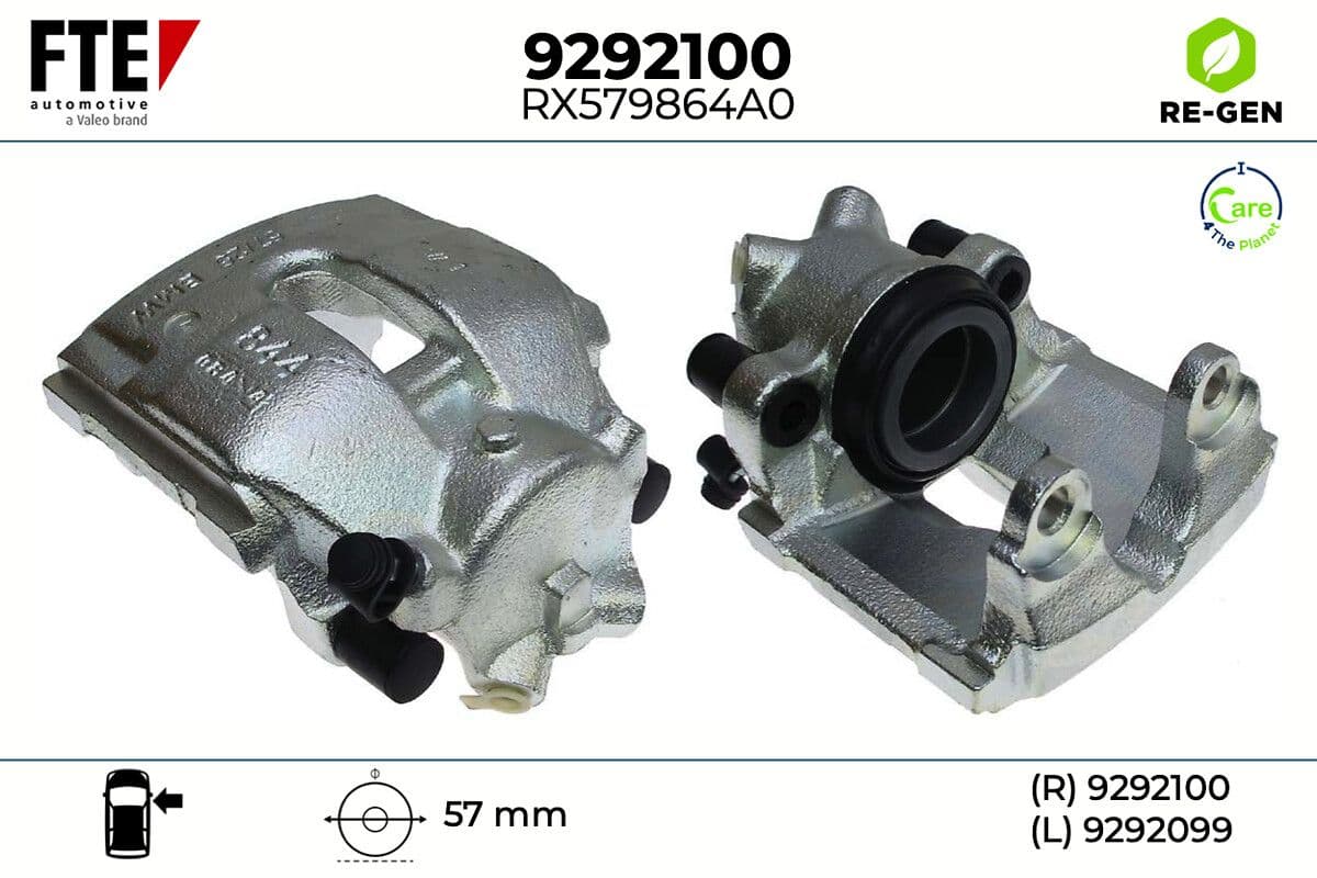 Etrier frana FTE 9292100