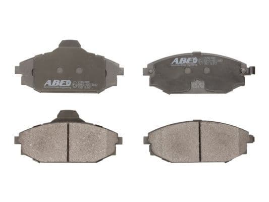 set placute frana,frana disc ABE C10507ABE