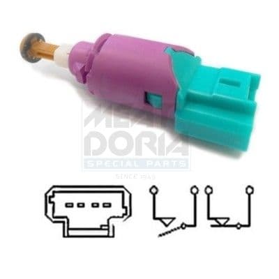 Comutator lumini frana MEAT & DORIA 35090