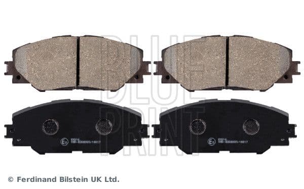 set placute frana,frana disc BLUE PRINT ADT342162