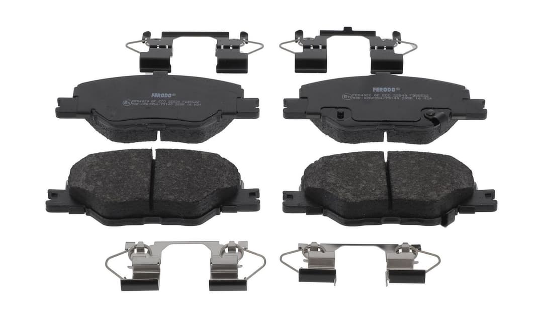 set placute frana,frana disc FERODO PREMIER ECO FRICTION FDB5522
