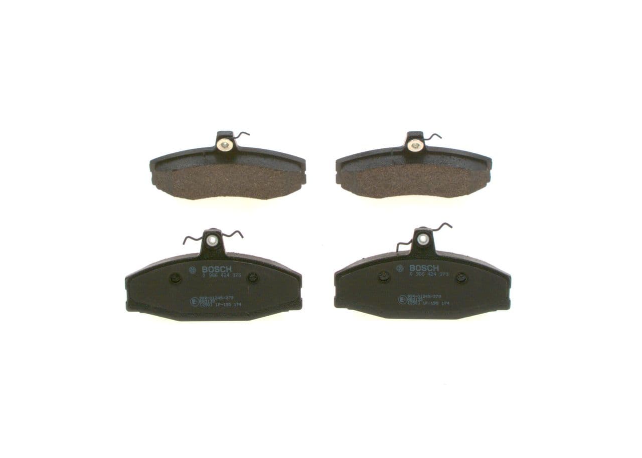 set placute frana,frana disc BOSCH 0 986 424 373
