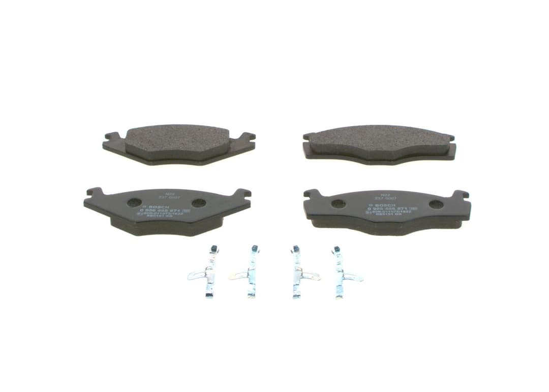 set placute frana,frana disc BOSCH 0 986 468 871