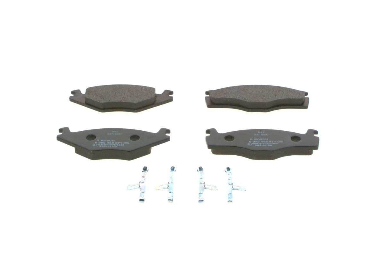 set placute frana,frana disc BOSCH 0 986 468 871