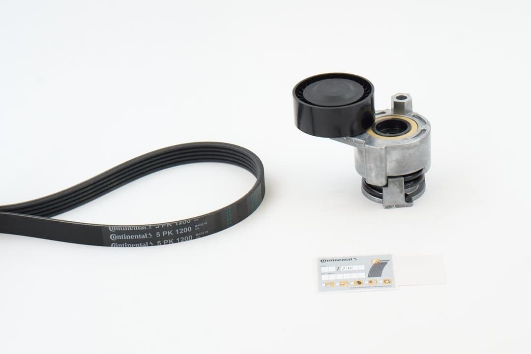 Set curea transmisie cu caneluri CONTINENTAL CTAM 5PK1200K1