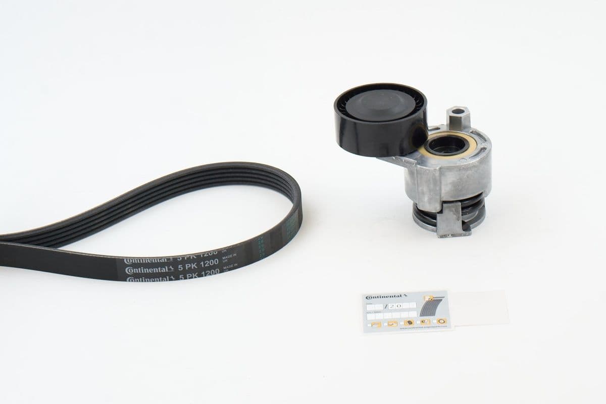 Set curea transmisie cu caneluri CONTINENTAL CTAM 5PK1200K1