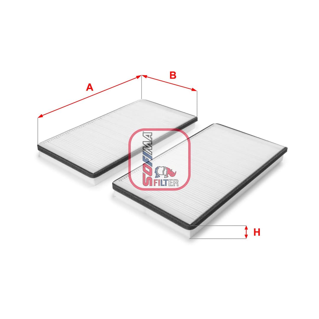 Filtru, aer habitaclu SOFIMA S 3228 C