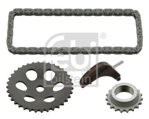 Set lant, antrenare pompa ulei FEBI BILSTEIN 49045