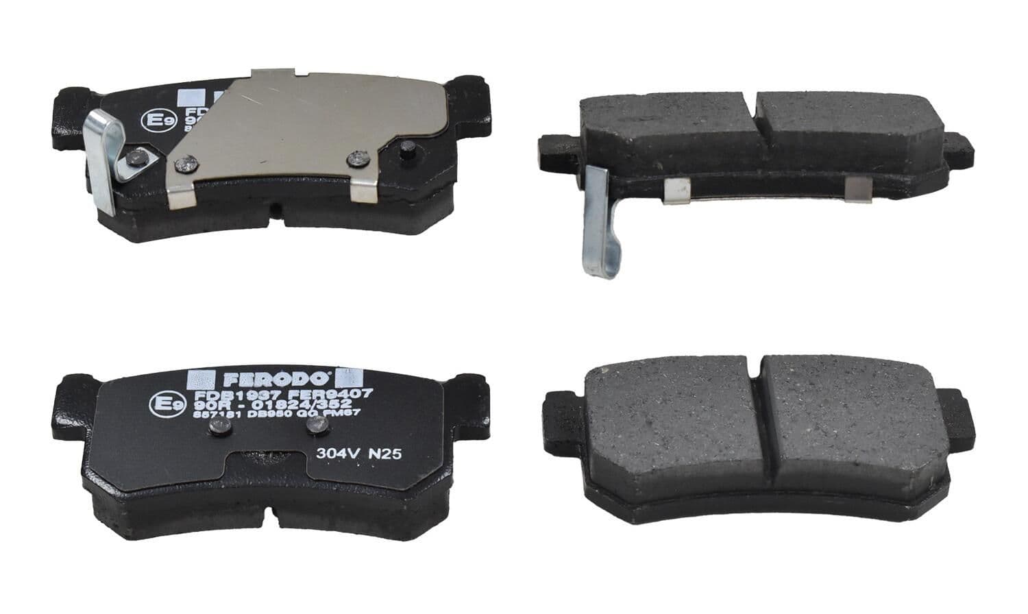 set placute frana,frana disc FERODO FDB1937