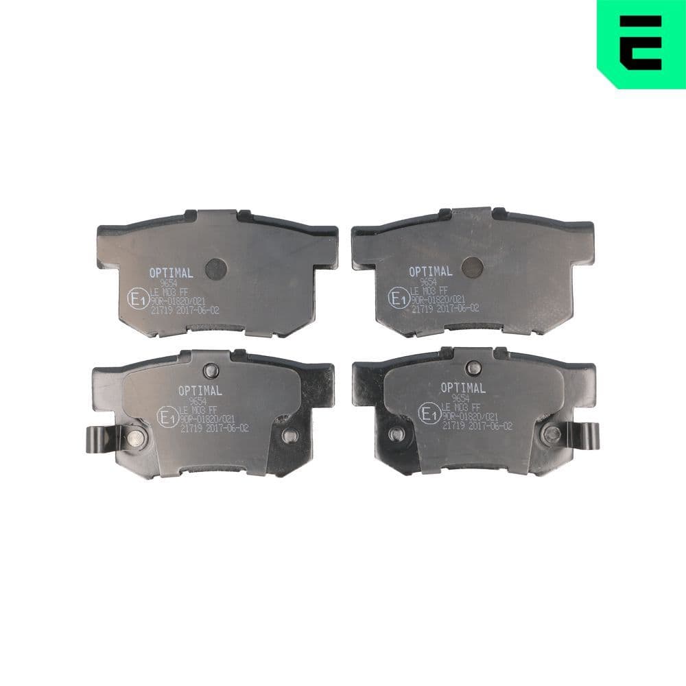 set placute frana,frana disc OPTIMAL BP-09654