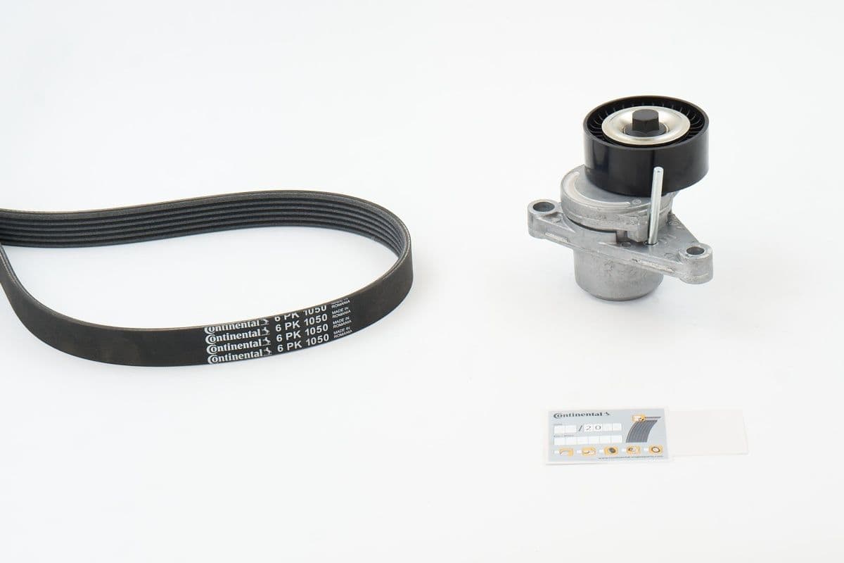 Set curea transmisie cu caneluri CONTINENTAL CTAM 6PK1050K3