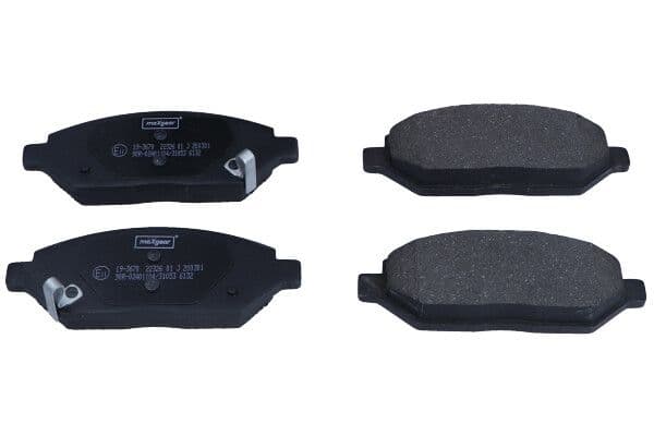 set placute frana,frana disc MAXGEAR 19-3670