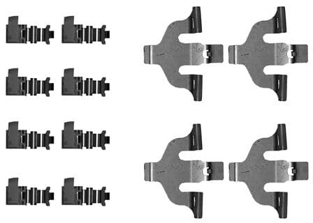 Set accesorii, placute frana TEXTAR 82544001
