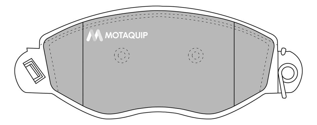 set placute frana,frana disc MOTAQUIP LVXL1021