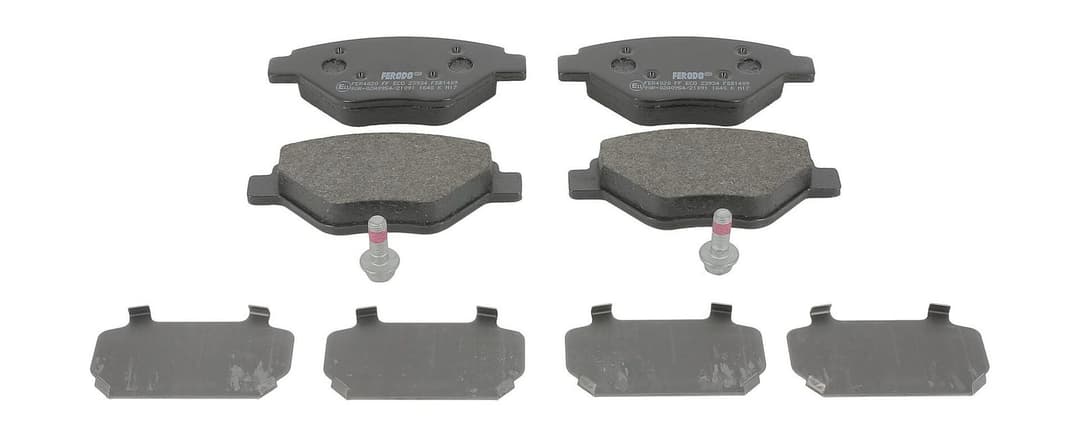 set placute frana,frana disc FERODO PREMIER FDB1409