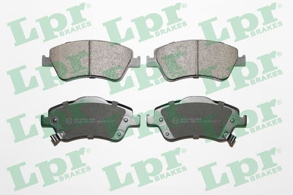 set placute frana,frana disc LPR 05P1316