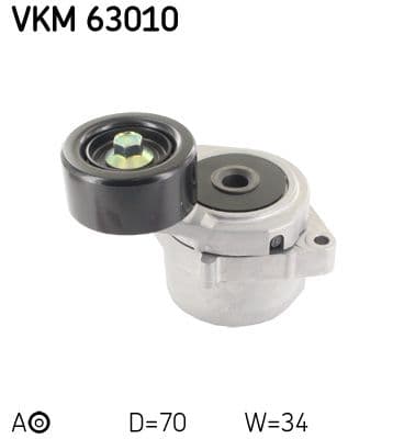 Intinzator curea, curea distributie SKF VKM 63010