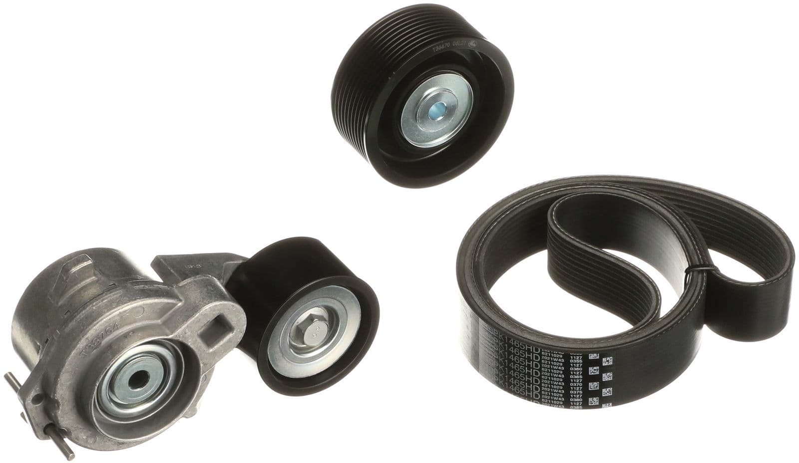Set curea transmisie cu caneluri GATES FleetRunner™ Micro-V® K0110PK1465HD