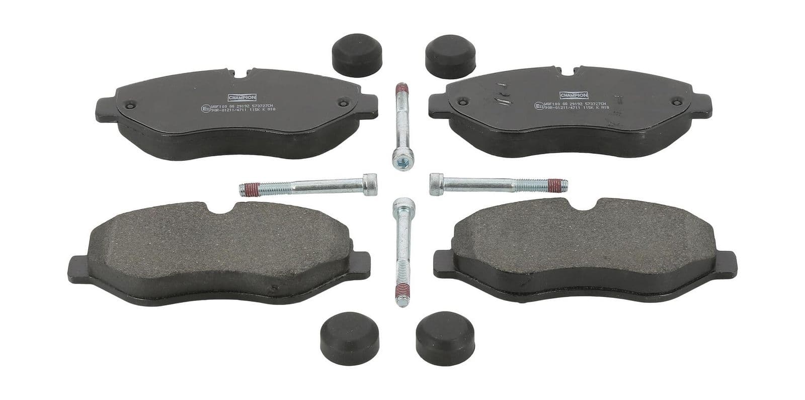 set placute frana,frana disc CHAMPION 573727CH