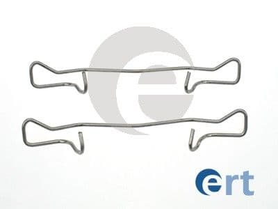 Set accesorii, placute frana ERT 420009