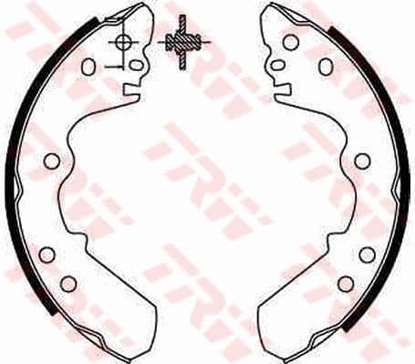 Set saboti frana TRW GS8551