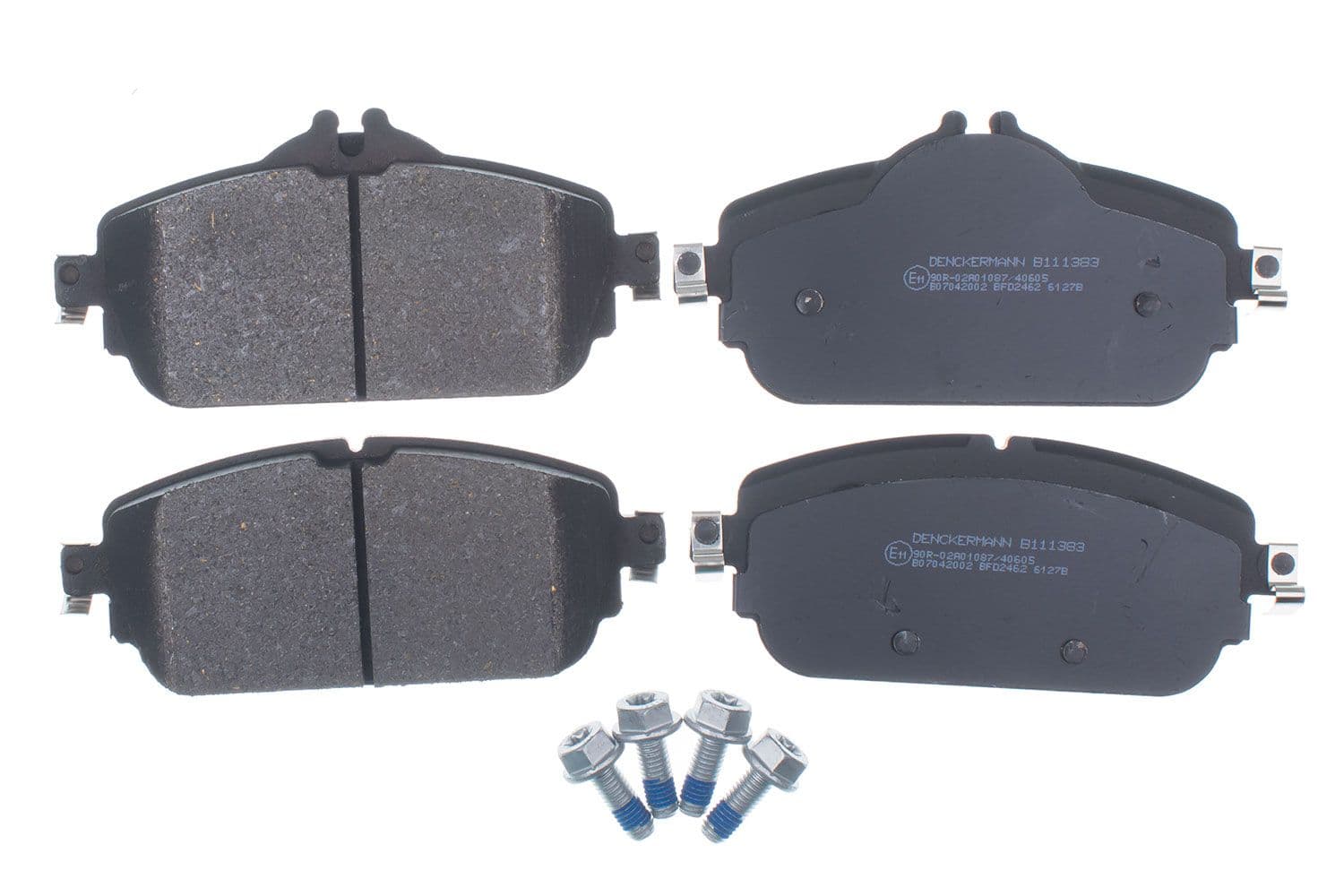 set placute frana,frana disc DENCKERMANN B111383