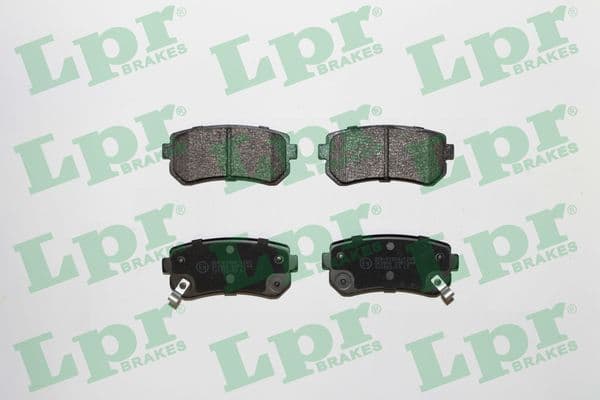 set placute frana,frana disc LPR 05P1344