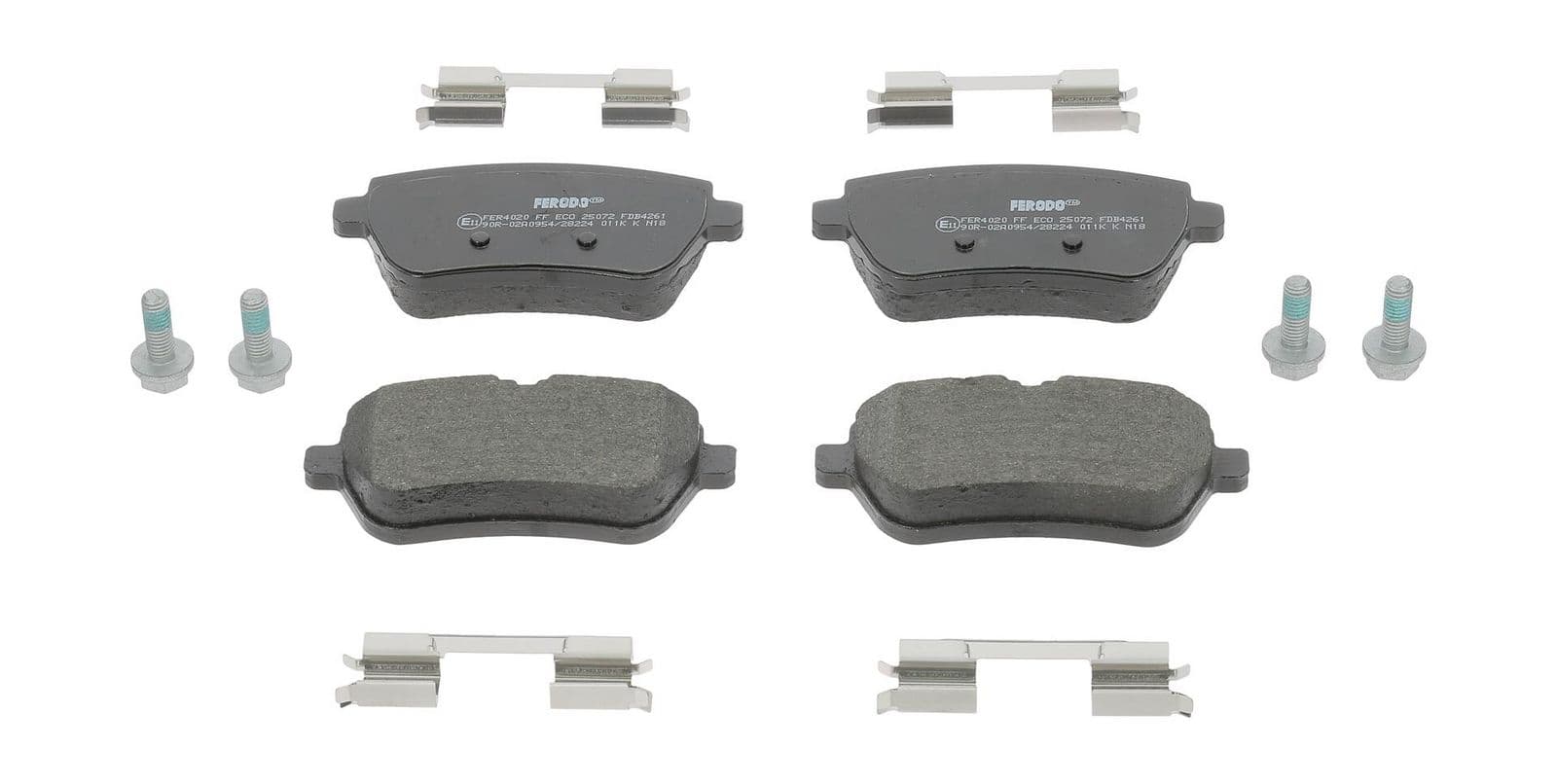 set placute frana,frana disc FERODO FDB4261