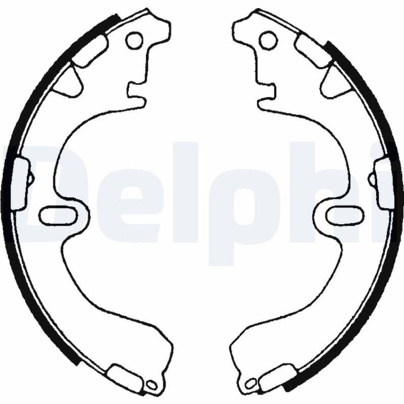Set saboti frana DELPHI LS1315