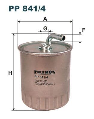 filtru combustibil FILTRON PP 841/4