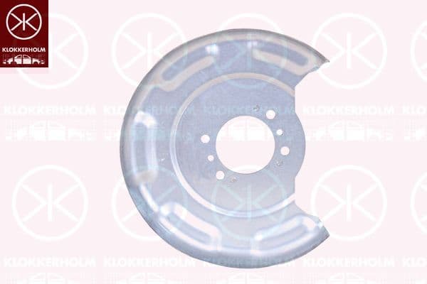 protectie stropire,disc frana KLOKKERHOLM 3279878