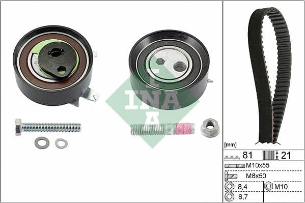 Set curea de distributie Schaeffler INA 530 0062 10