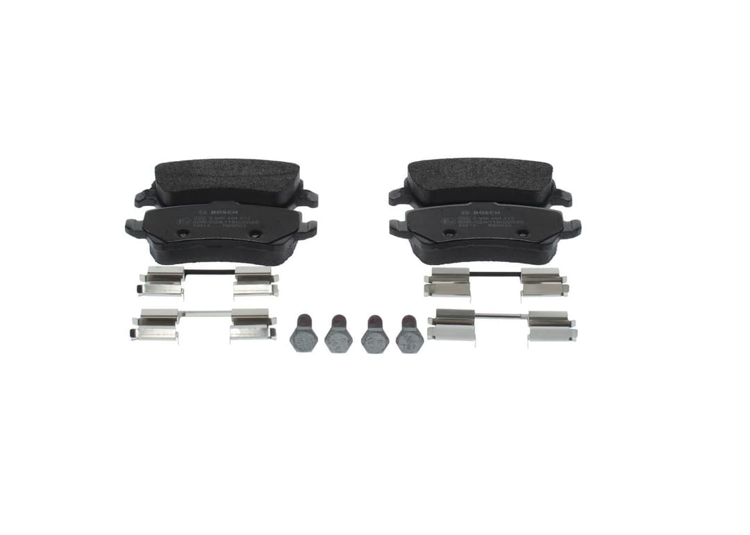 set placute frana,frana disc BOSCH 0 986 494 213