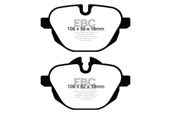 set placute frana,frana disc EBC Brakes DP42047R