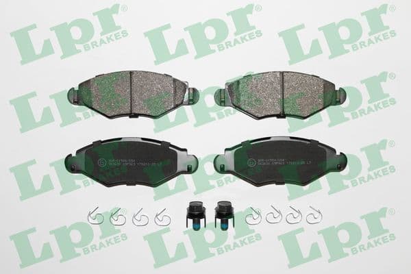 set placute frana,frana disc LPR 05P903