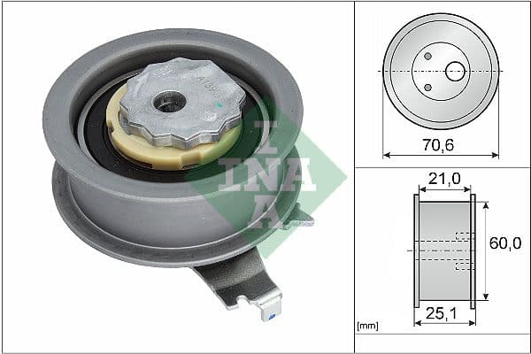 rola intinzator,curea distributie Schaeffler INA 531 0940 10